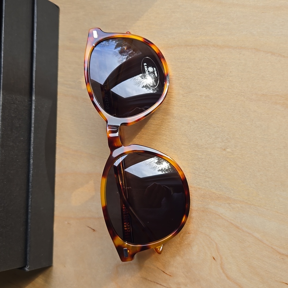 Duco polarized sunglasses Retro Round UV400